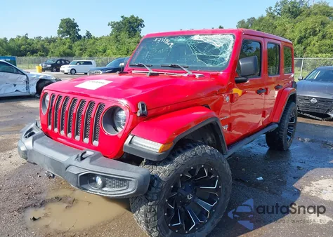 2018 Jeep Wrangler Unlimited Sahara 4X4 from USA, damaged, VIN 1C4HJXEGXJW271869